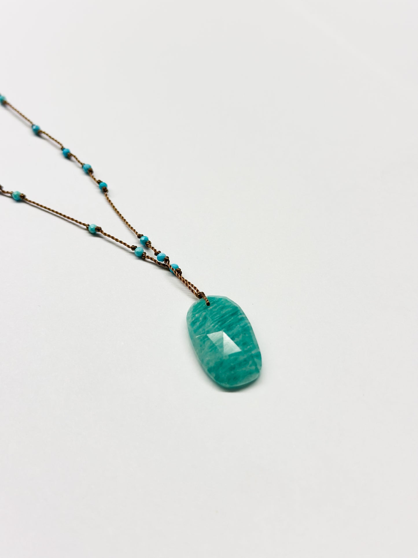 MARGARET SOLOW | Amazonite & Turquoise Necklace