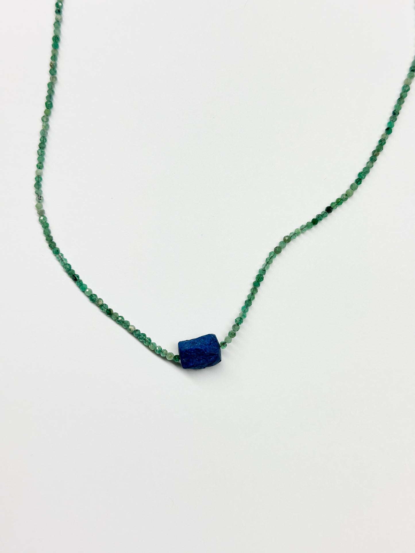 MARGARET SOLOW | Lapis and Silver Necklace