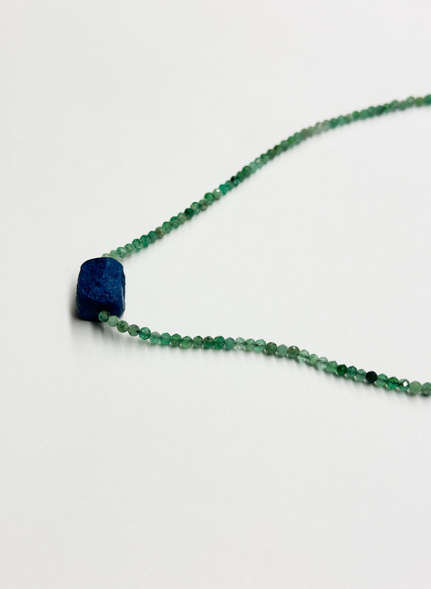 MARGARET SOLOW | Lapis and Silver Necklace