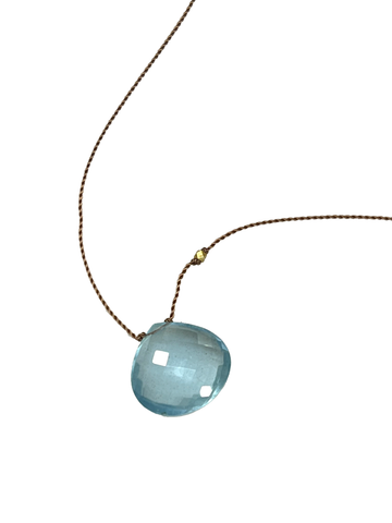 MARGARET SOLOW | 18k Aquamarine Necklace