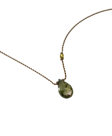 MARGARET SOLOW | 18k Green Tourmaline Necklace