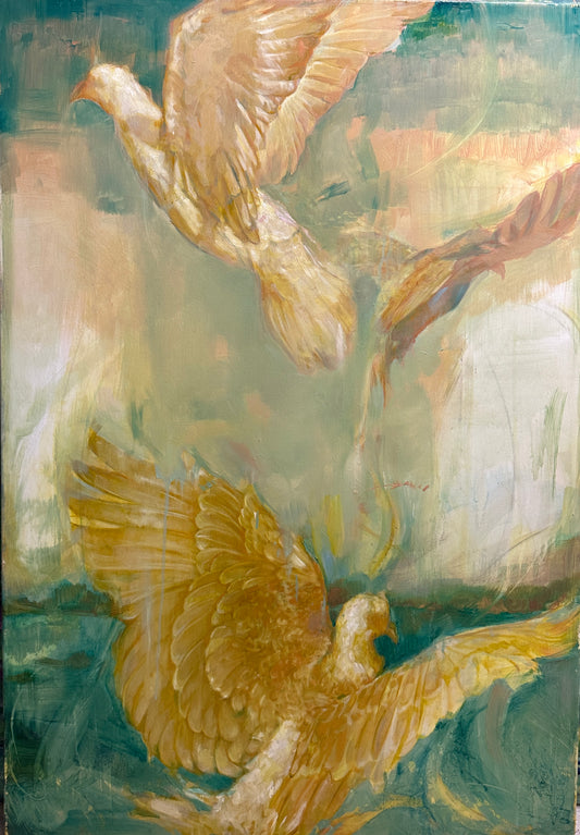 Birds in Flight by Madeline Owen