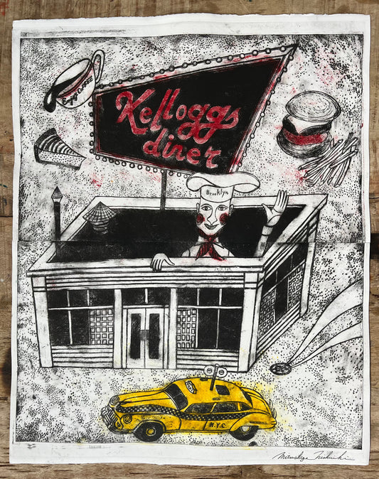 Kellogg's Diner by Mitsushige Nishiwaki