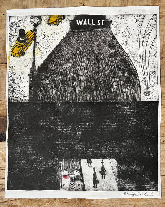 Wall St. by Mitsushige Nishiwaki