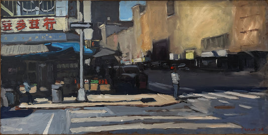 Early Morning, Chinatown NYC by Pete Sinjin