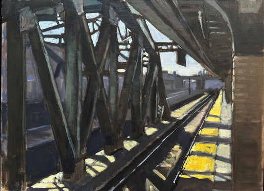 4th Ave. Subway, Brooklyn by Pete Sinjin