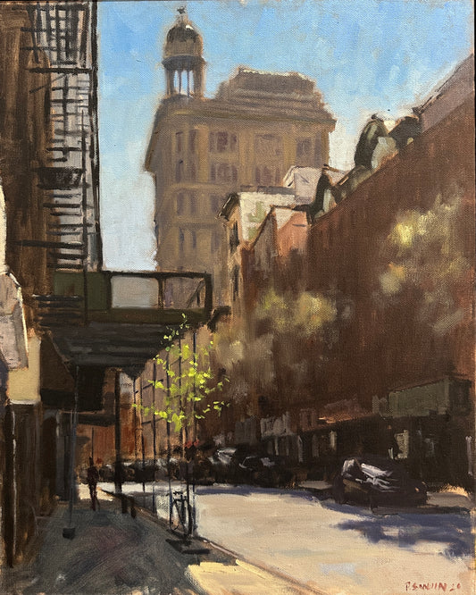 Orchard St. NYC, LES by Pete Sinjin