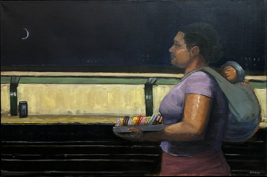 Candy Seller by Pete Sinjin
