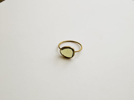 MARGARET SOLOW | 18K Gold Tourmaline Ring