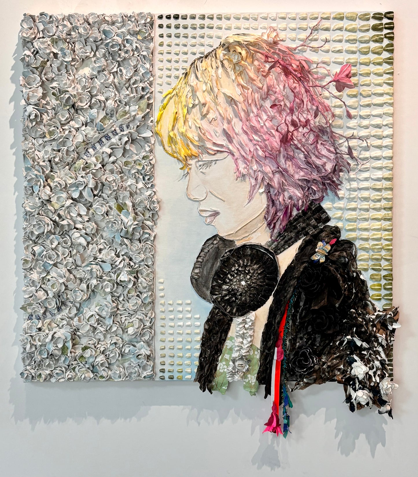 Model of a Muller: " It's the notes you don't play" for "Interpretations" by Lauren Naomi