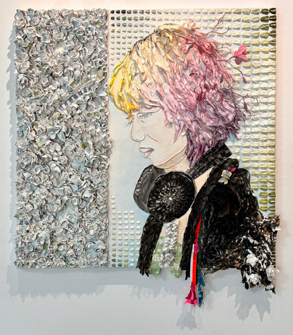 Model of a Muller: " It's the notes you don't play" for "Interpretations" by Lauren Naomi