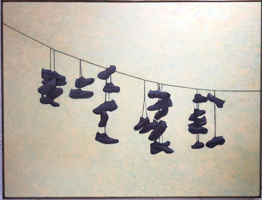 Shoes on a Wire (2) by Rick Secen