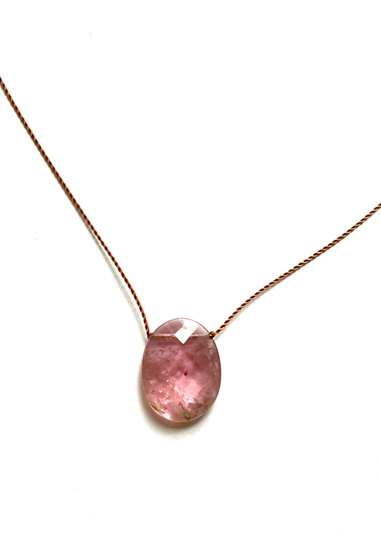 MARGARET SOLOW | Oval Tourmaline Necklace