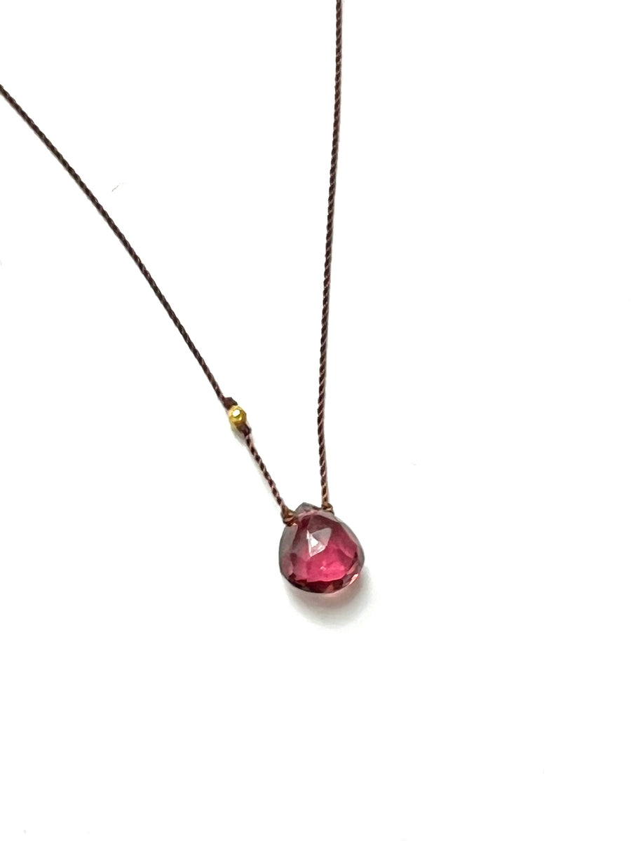 Margaret Solow | Tourmaline and 18k necklace