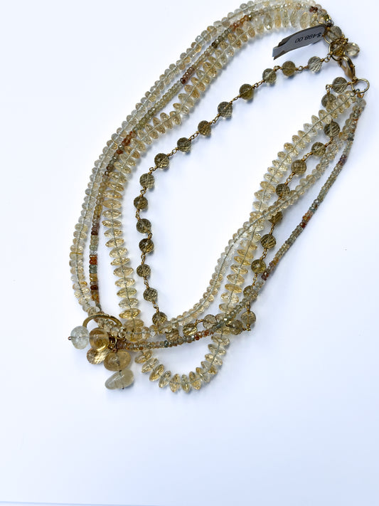 BITTERSWEET DESIGNS | Flaneur Citrine Necklace