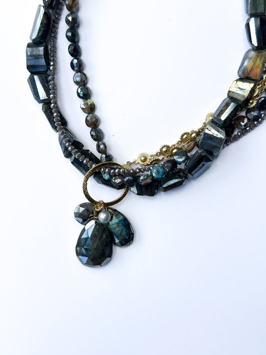 BITTERSWEET DESIGNS | Flaneur Labradorite Necklace