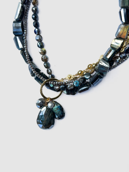 BITTERSWEET DESIGNS | Flaneur Labradorite Necklace