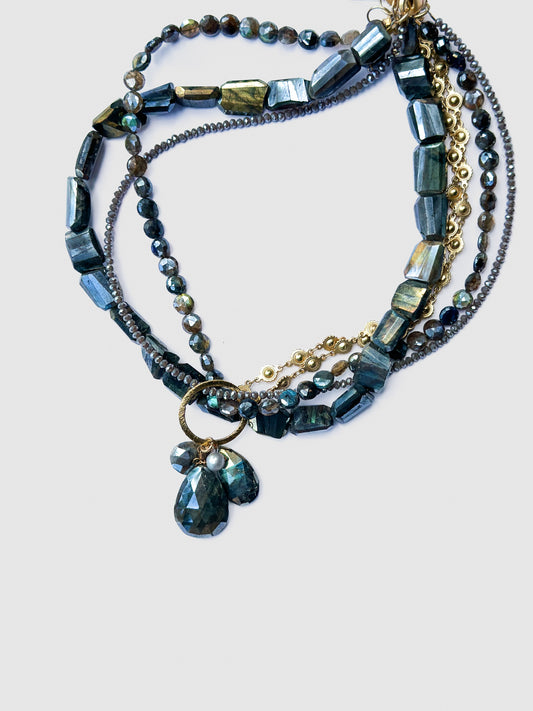 BITTERSWEET DESIGNS | Flaneur Labradorite Necklace