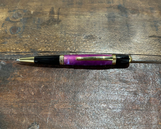 Gatsby Acrylic Purple Pen | Norm de Plume