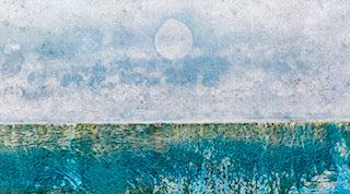 Daytime Full Moon by Scott Farrell