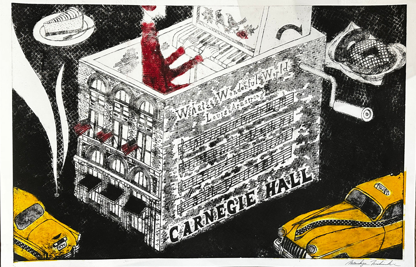 Carnegie Hall by Mitsushige Nishiwaki