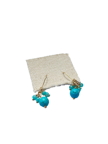 Debbie Fisher | Turquoise Amazonite Earring