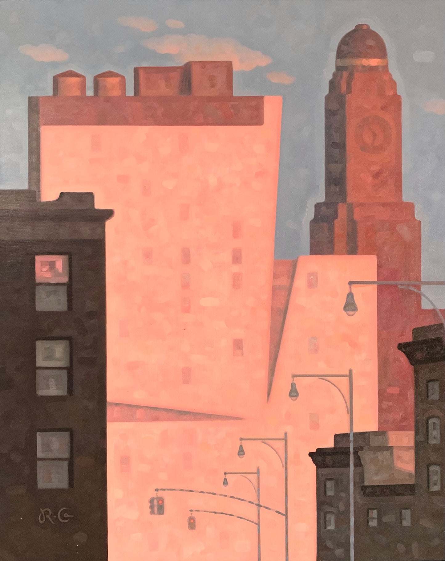 300 Ashland, Dusk by Robert Goldstrom