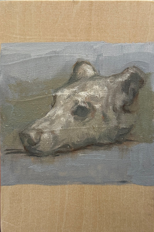 Grey Statue Study by Madeline Owen