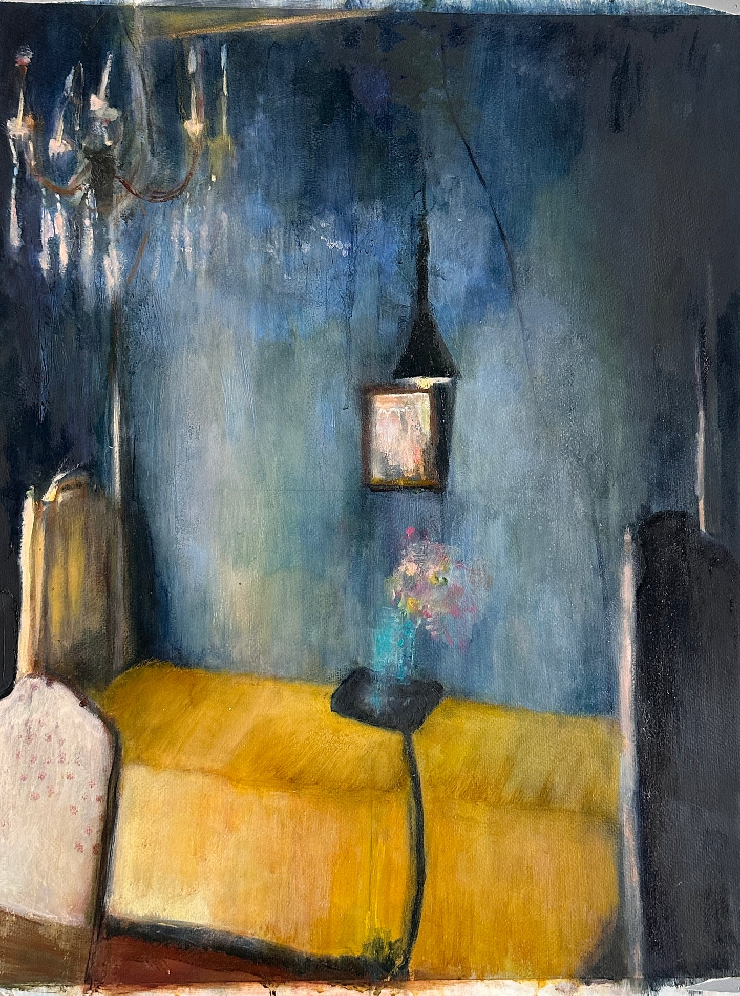 Yellow Bed by Dena Sturm