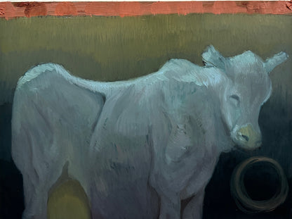 Facing a Nude (Cow) for "Interpretations" by Noah Trapolino