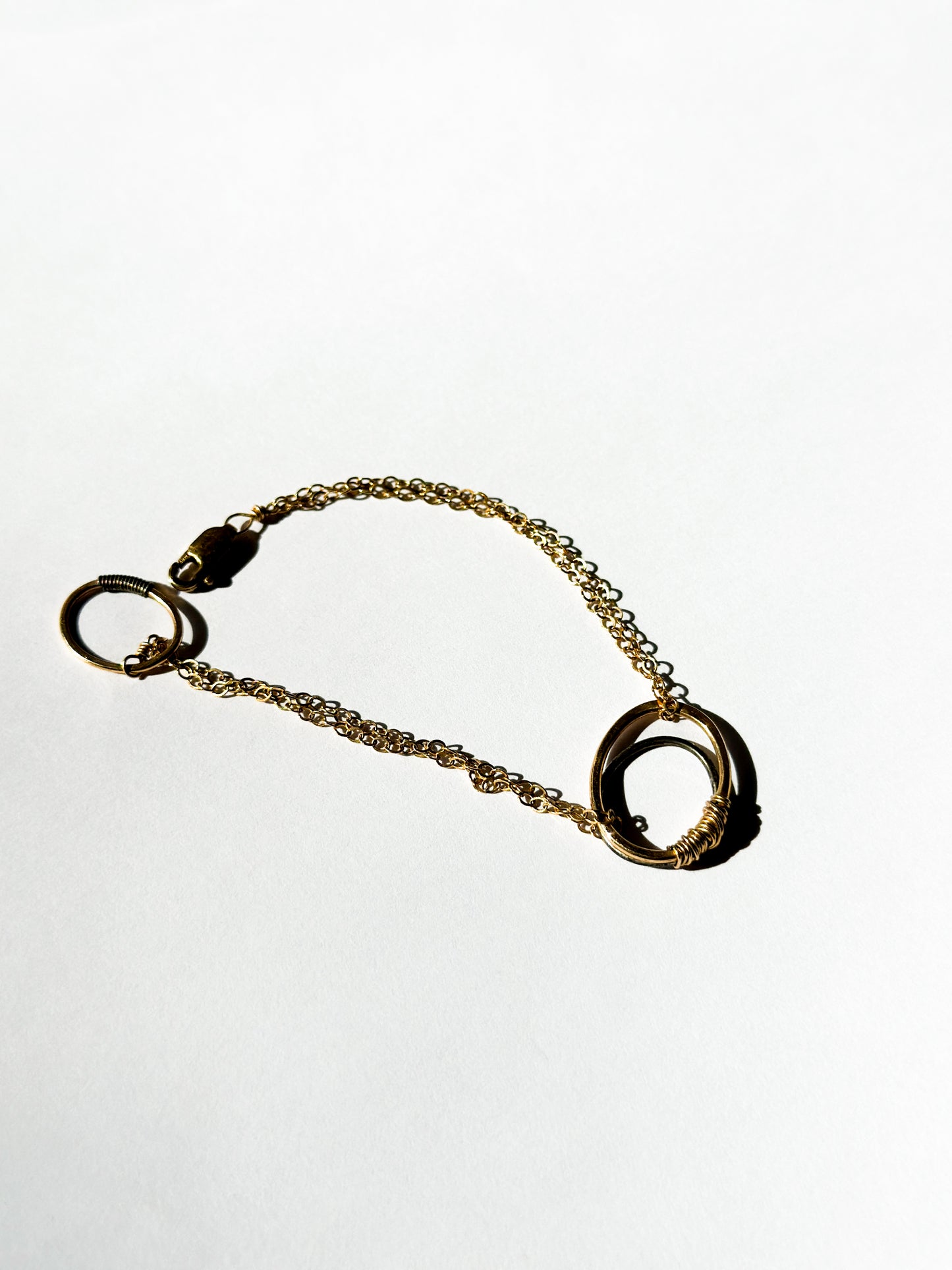 Colleen Mauer Designs | Oval and Delicate Chain Bracelet