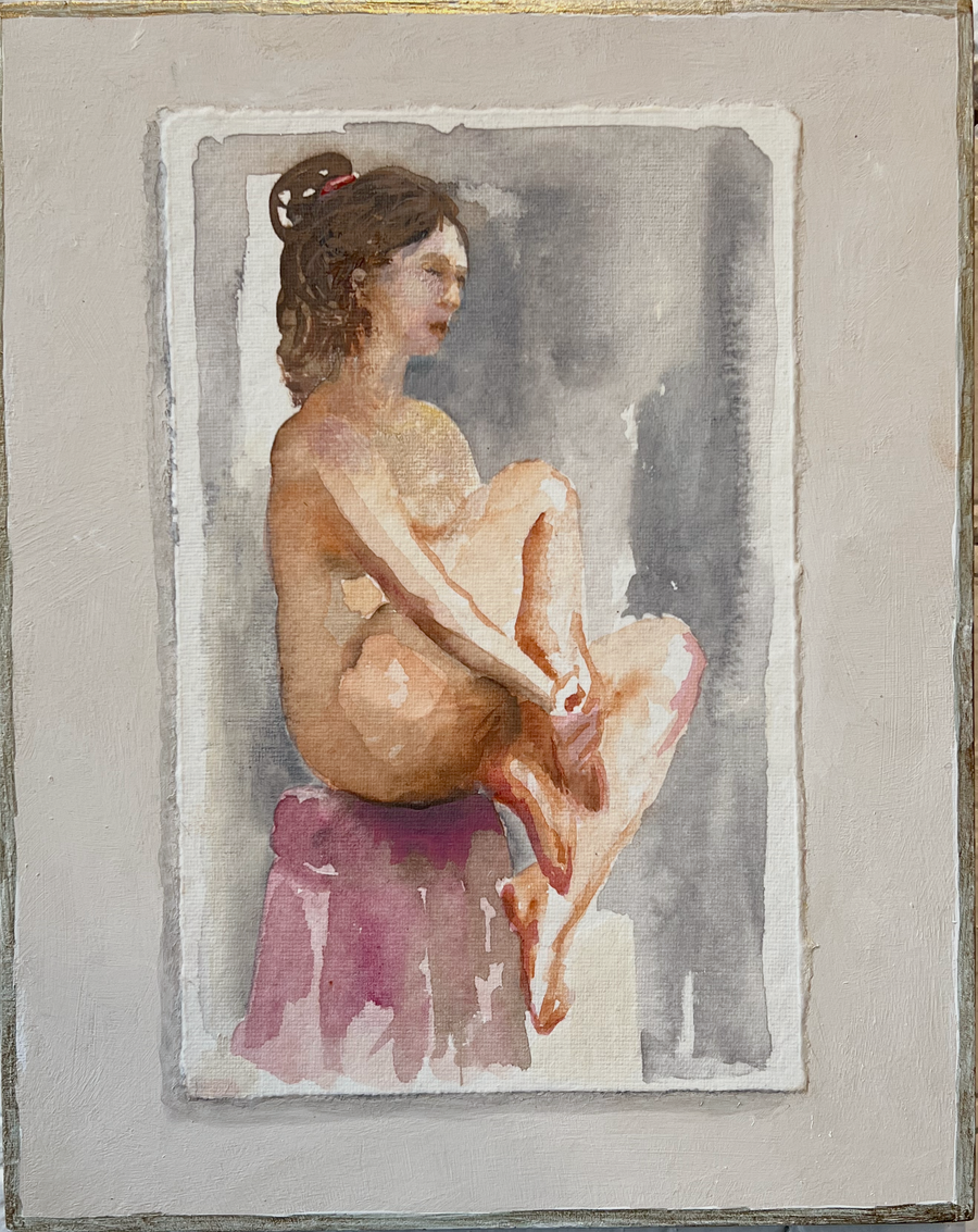 McCarthy Rose | Watercolor Nude 006