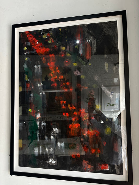Third Avenue at Night by Regina Silvers
