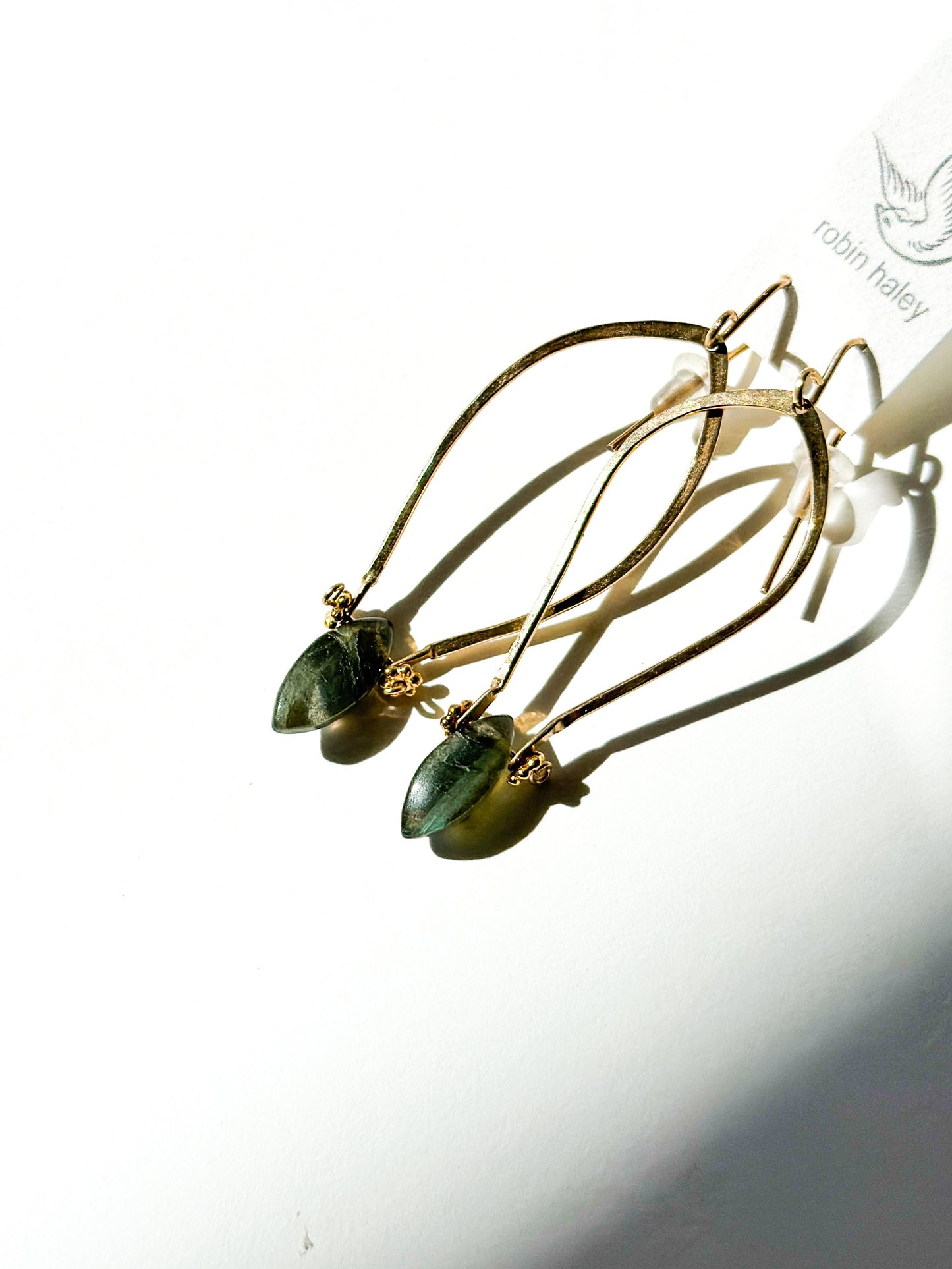 ROBIN HALEY | 14K Gold Filled Labradorite Small Earring