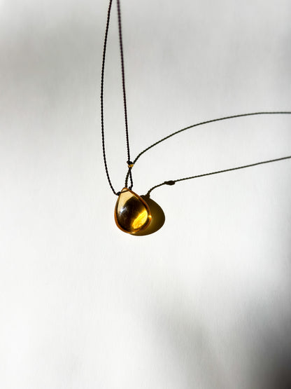 MARGARET SOLOW | Citrine & 18k Bead