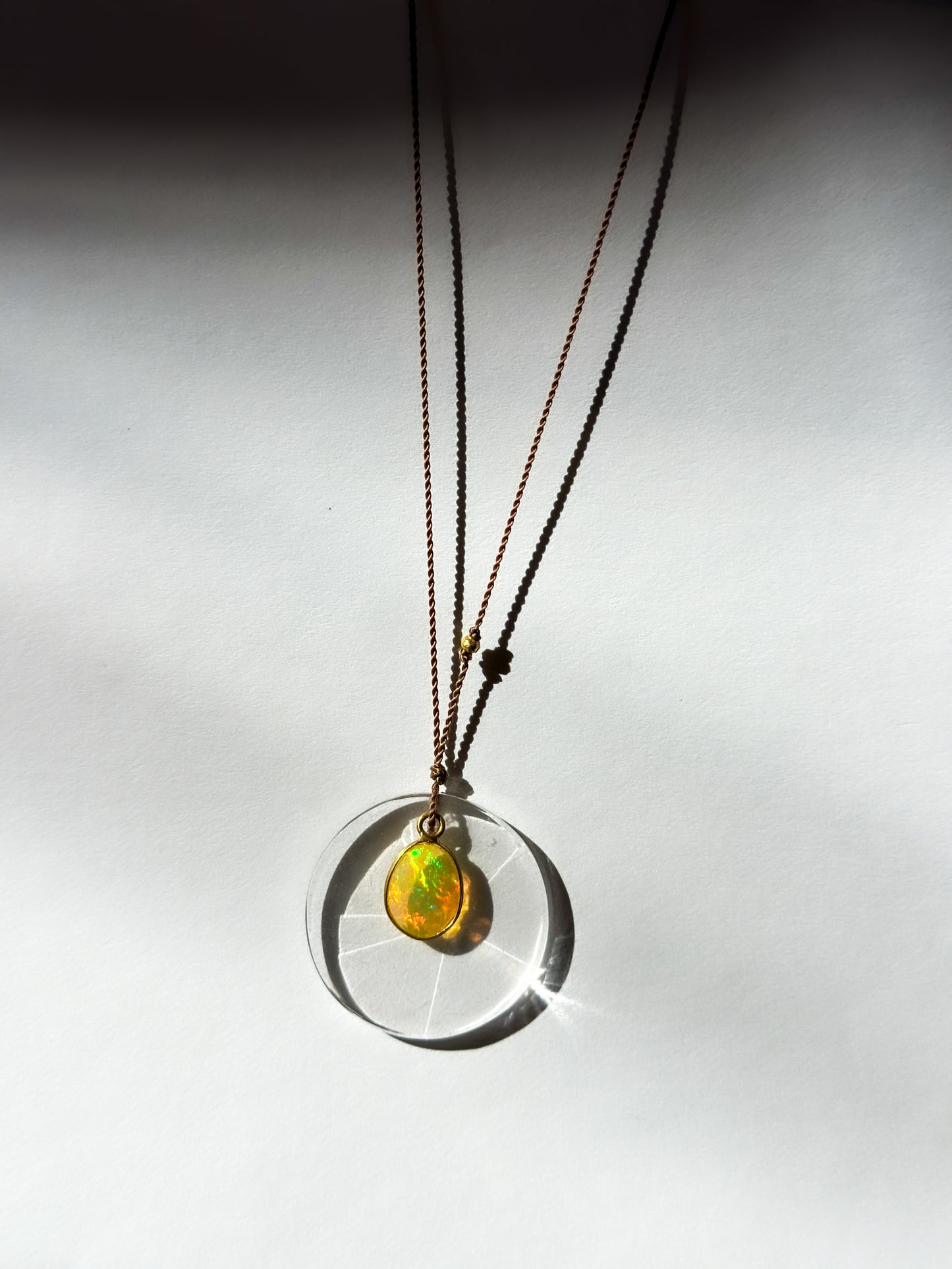MARGARET SOLOW | Quartz and Opal Necklace