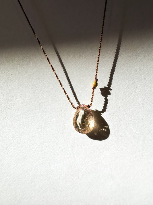 MARGARET SOLOW | Tourmaline 18K Necklace