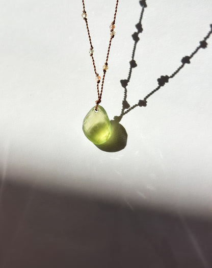 MARGARET SOLOW | Prehnite & Zirlon
