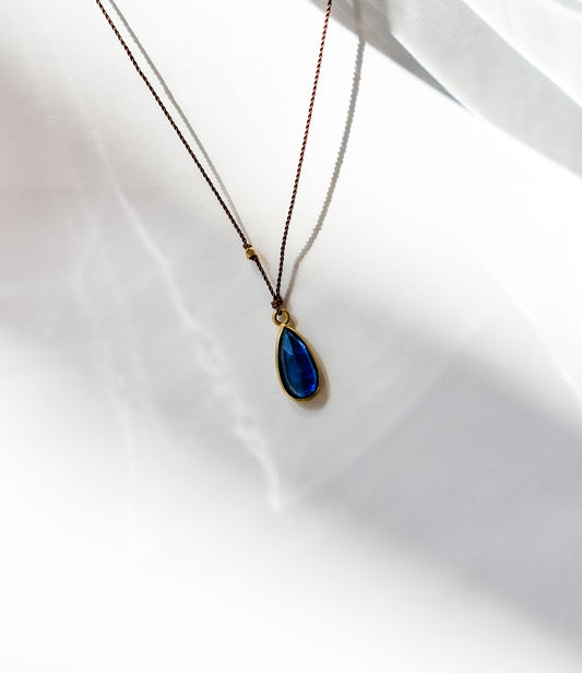 MARGARET SOLOW | Kyanite 18K Necklace