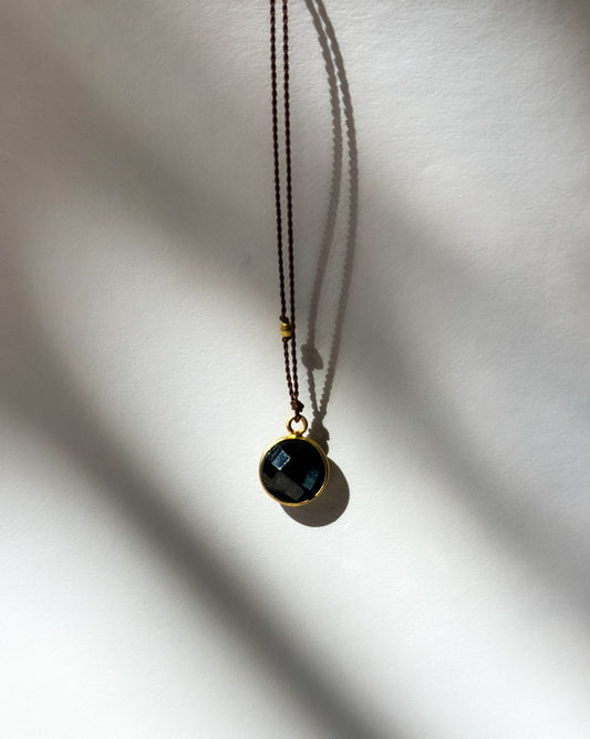 MARGARET SOLOW | London Blue Topaz 18k Necklace