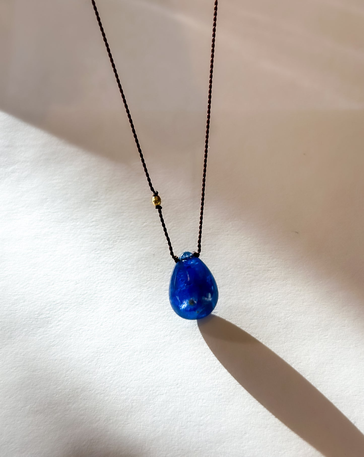 MARGARET SOLOW | Sapphire 18K Gold Necklace