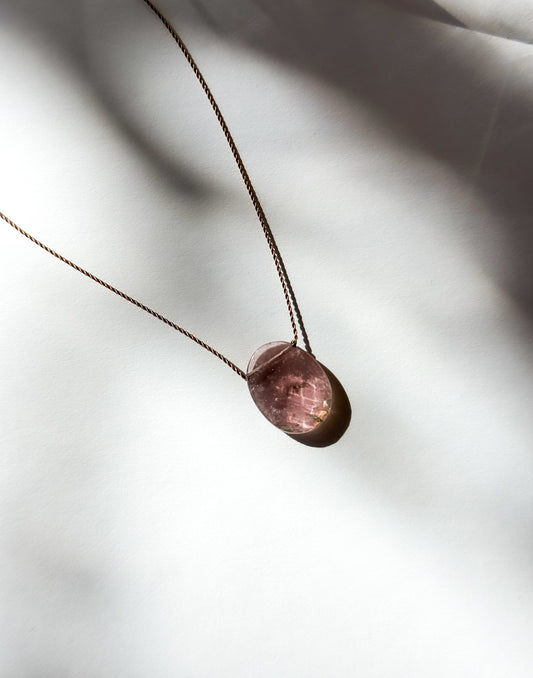 MARGARET SOLOW | Oval Tourmaline Necklace