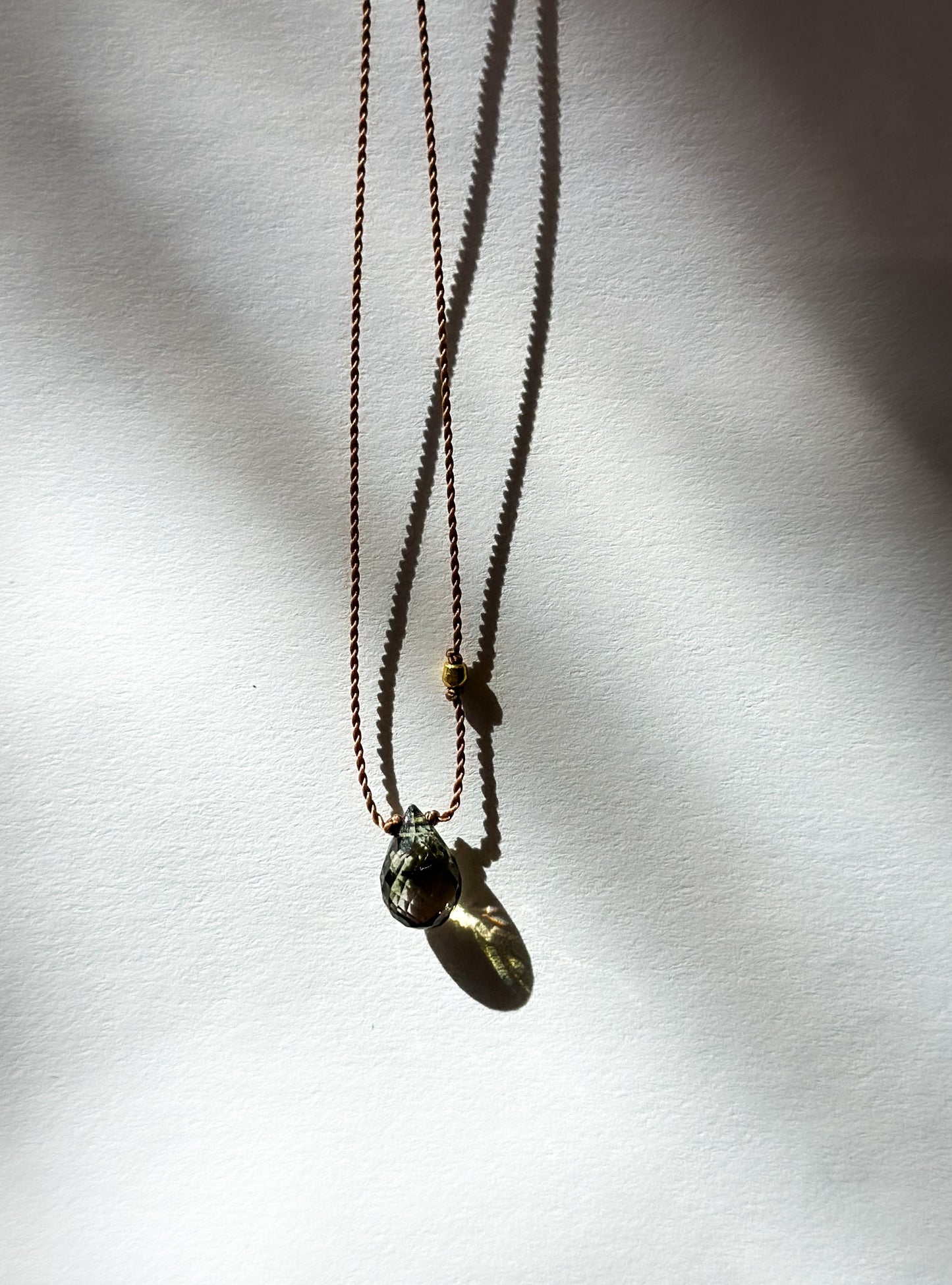 MARGARET SOLOW | 18k Green Tourmaline Necklace