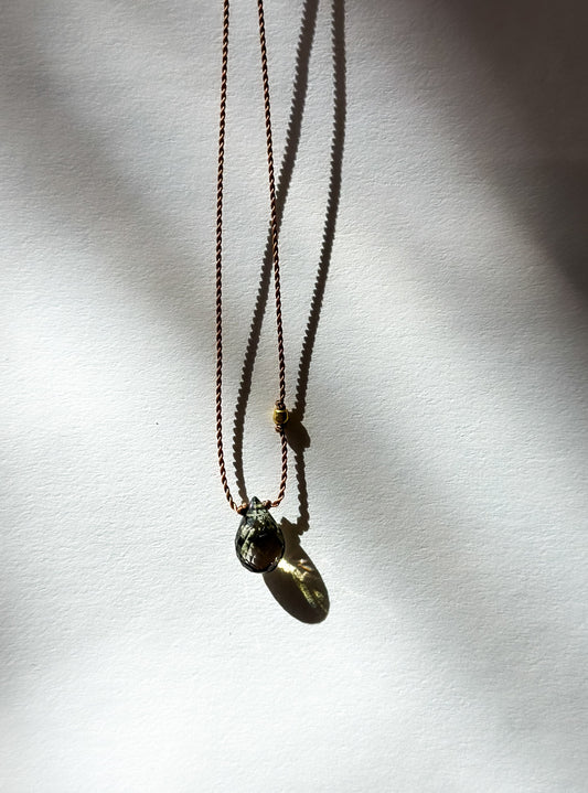 MARGARET SOLOW | 18k Green Tourmaline Necklace