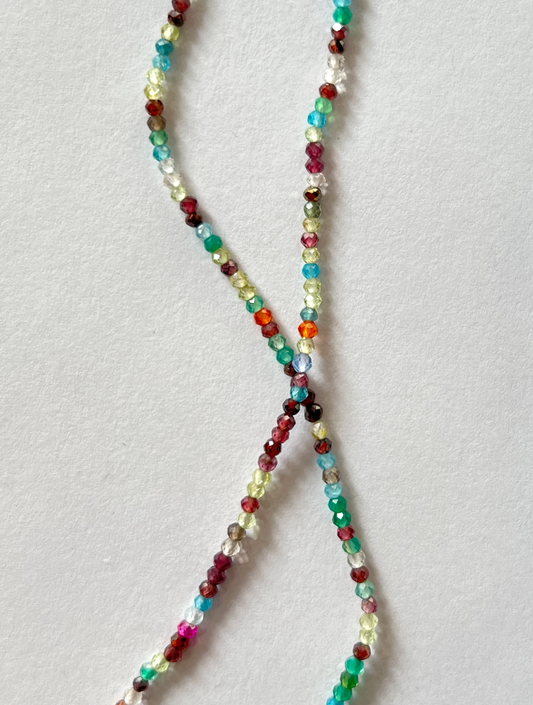 DEBBIE FISHER | Multi Stone Bead Necklace