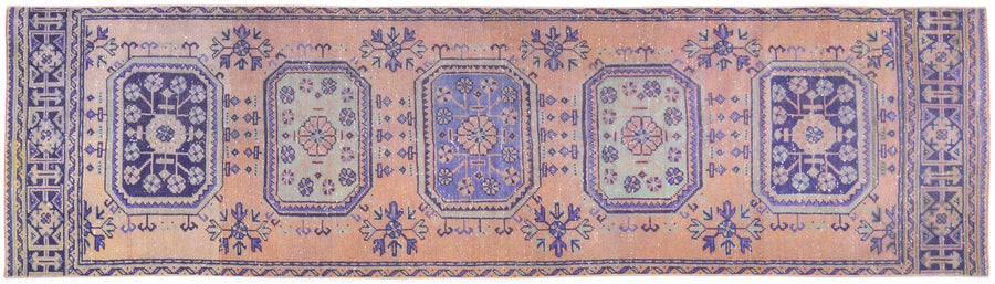 Vintage Turkish Anatolian Runner 3' x 11'