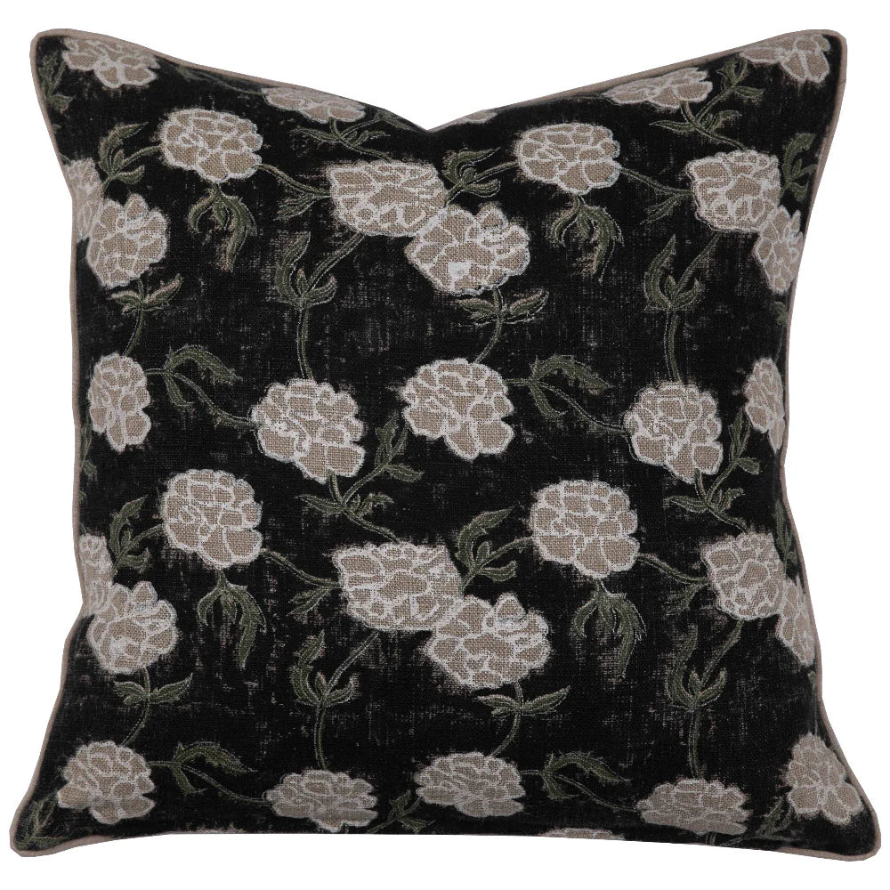 Modern Marigold Noir 20" x 20" Pillow