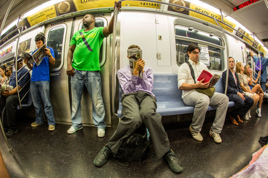 MTA Rider: Moment for "Interpretations" by Guno Park