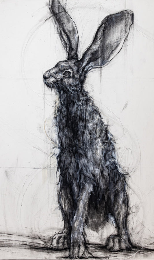 Rabbit Ears, Framed by Madeline Owen