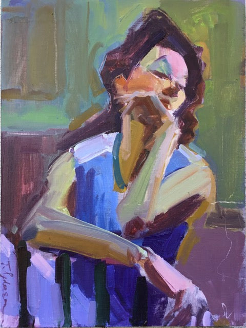 REPOSE, Framed by Janet Pedersen